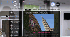 Desktop Screenshot of hotelstsernin.com